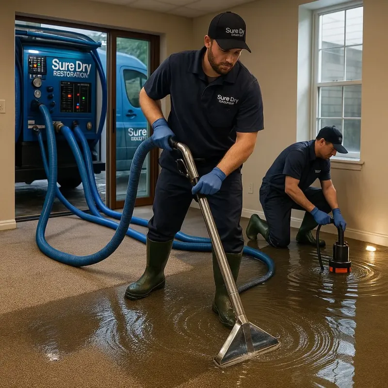 Water Extraction and Removal process in New Middletown, OH
